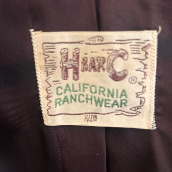 60’s ladies black leather car coat - Picture 4 of 4